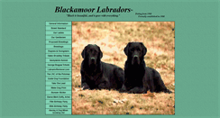 Desktop Screenshot of blackamoorlabradors.com